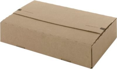 ColomPac Blitzbodenkarton braun mit Selbstklebeverschluss, B/T/H: 34,7 x 24,5 x 7,8 cm, 20 Stück - Bild 1