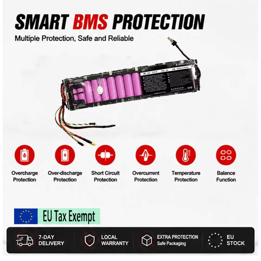 Xiaomi Ersatz-Lithium-Ionen-Akku mit Bluetooth für Elektroroller, 36V, 78000mAh, wasserdicht - Bild 6