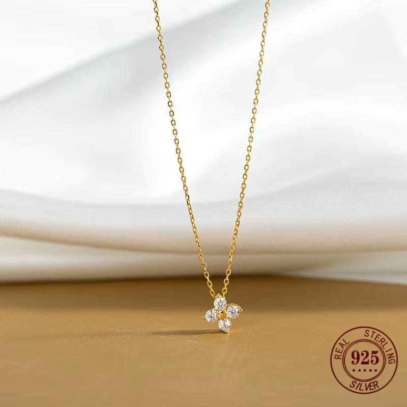 Somilia Halskette, 925 Sterling Silber, Zirkon, Damen - Bild 2