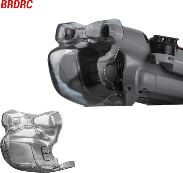 BRDRC Objektivdeckel für DJI Mini 5 Pro Drohne, transparenter Kamera-Schutz und Gimbal-Sperre mit Propeller-Fixierer - Bild 1