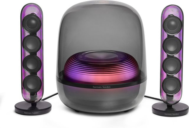 Harman Kardon SoundSticks 5 2.1-Kanal-Bluetooth-Lautsprecher in Schwarz - Bild 1