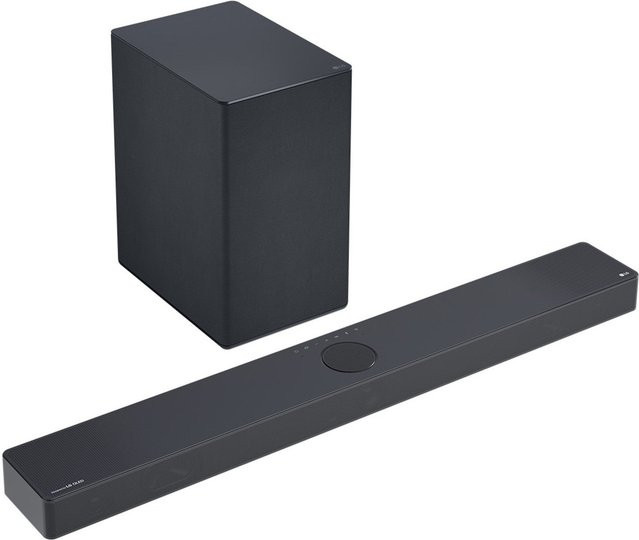 LG DSC9S 3.1.3 Dolby Atmos Soundbar mit Subwoofer und Bluetooth in Schwarz - Bild 1