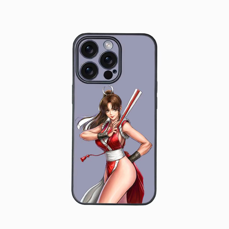 Mai Shiranui Handyhülle mit starker magnetischer Anziehung in Multicolour für iPhone 12 13 14 15 16 Pro Max mini Plus - Bild 4