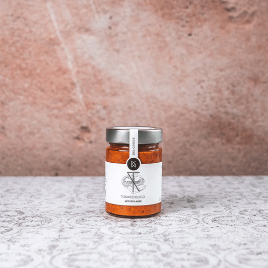 Deligreece Tomatensugo mit Feta-Käse Pastasauce 330 g - Bild 1