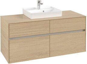 V&B Waschtischunterschrank Collaro in Nordic Oak, B/H/T: 120 x 54,8 x 50 cm - Bild 1