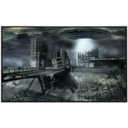 papermoon Infrarotheizung EcoHeat Alien in Bunt mit Matt-Effekt, App-Steuerung und Überhitzungsschutz - Bild 2