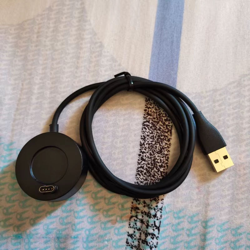 USB Ladegerät Dock für Garmin Smartwatches in Schwarz mit USB-C Anschluss - Bild 3