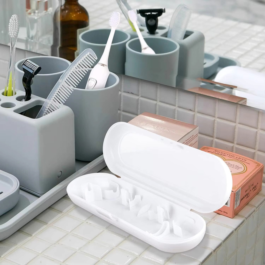 qlebaby Elektrische Zahnbürstenhülle für Reisen, 4 Stück - Bild 3