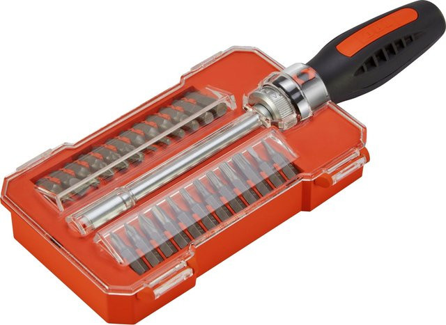 OBI Bit-Schraubendreher Set 26-teilig in Orange und Schwarz - Bild 1