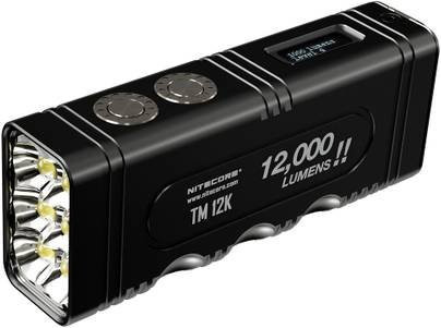 NiteCore TM12K LED Taschenlampe akkubetrieben, Schwarz, 12000lm - Bild 1