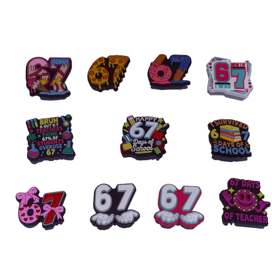 Happye&TiTi Charms, 11 Stück, PVC, Unisex - Bild 7