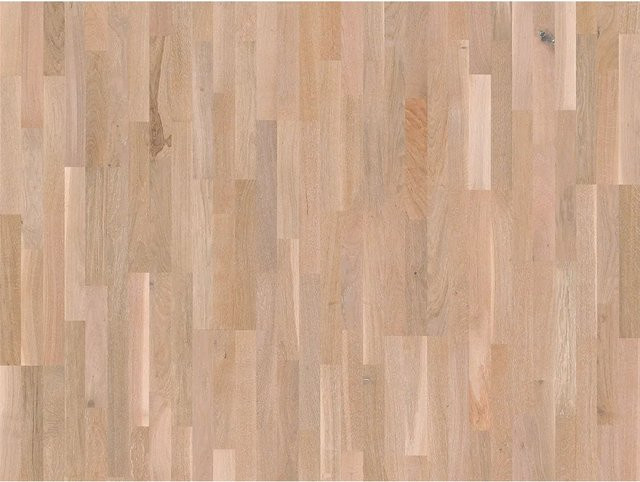 Parador Engineered Parkett Basic Eiche Mattlack Weiß und Beige - Bild 1