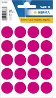 HERMA Markierungspunkt VARIO aus Papier in Pink, 19 mm - Bild 1