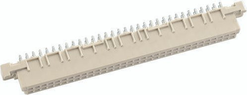 HARTING Federleiste 09022326835 in Beige mit 1 Reihe - Bild 1