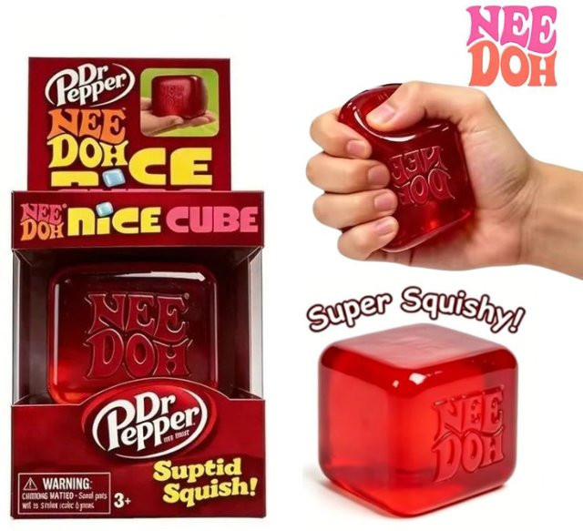 Needoh Nice Cube, Sensorischer Stressabbau-Würfel, Fidget-Tool - Bild 1