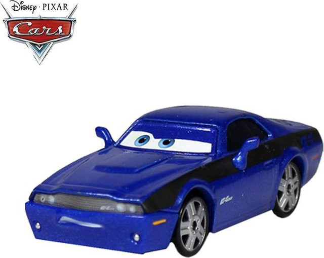 Disney Pixar Cars 2 DJ Slug Agent Boust, Diecast Modell, 1:55, ab 4 Jahren - Bild 1