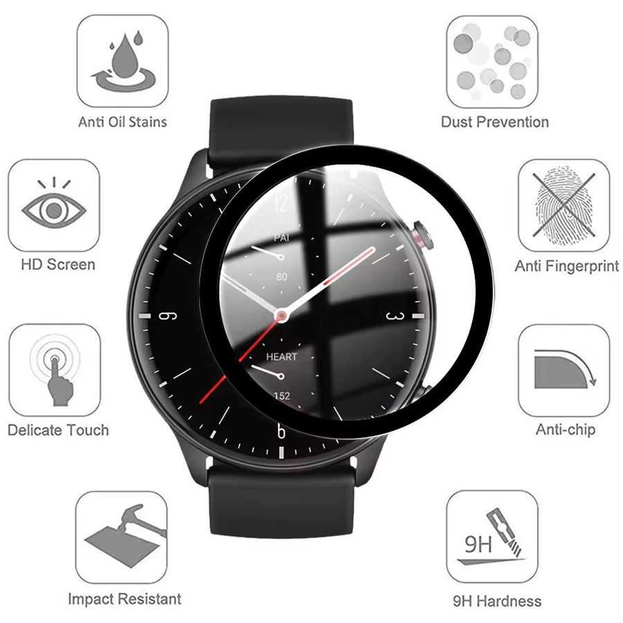 Amazfit GTR 4 Schutzfolie, Silikon, transparent - Bild 2