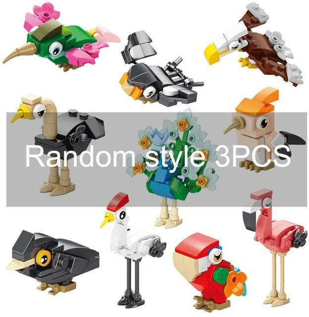 MOC Tier Szene Zoo Bausteine DIY Spielzeug Steine - Bild 1