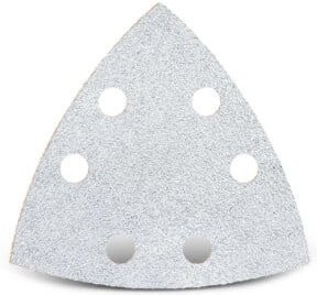 Menzer Klett-Schleifblätter 93 mm K400 mit 6-Loch für Holz und Lack, 50 Stück - Bild 1