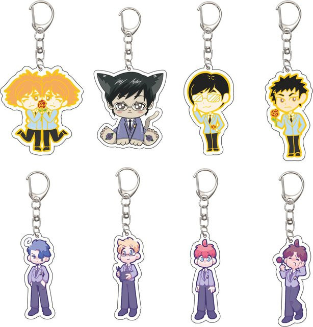 Bandai Schlüsselanhänger Anime Ouran High School Host Club, Unisex - Bild 1