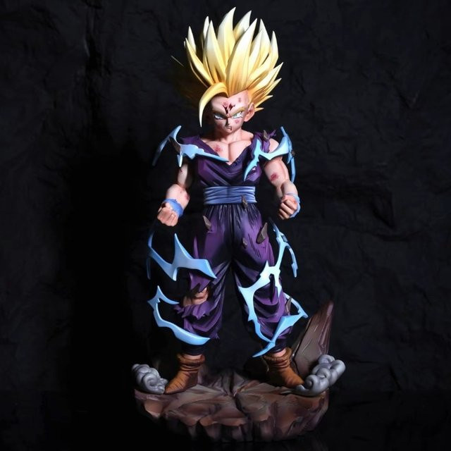 Bandai Dragon Ball Z Son Gohan Figur, Anime-Statue, mit Lichteffekt - Bild 1