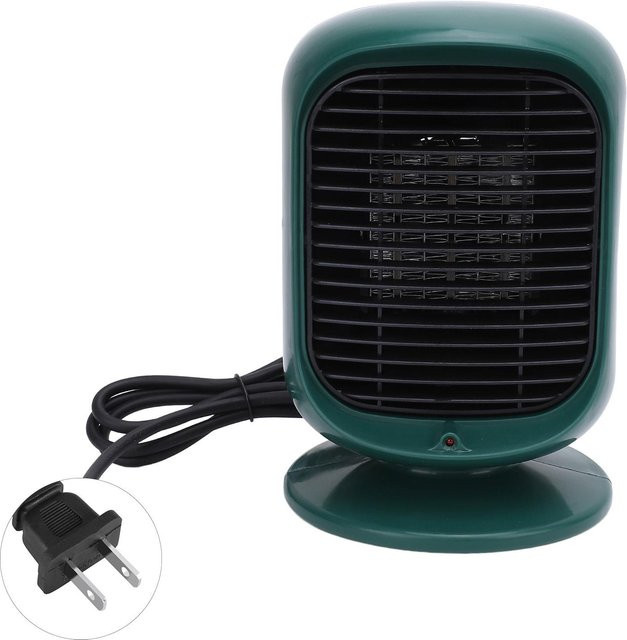 OutsideWorld Desktop Elektro-Raumheizer mit 1200W PTC Graphen Heizung und Temperaturregelung in Dunkelgrün - Bild 1