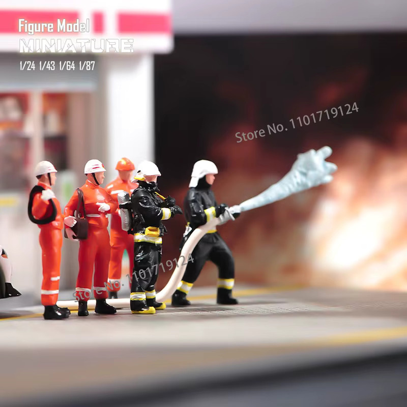 MAK Feuerwehr Mann Figur, Einzelfigur, Bunt / Mehrfarbig, Kunststoff - Bild 3