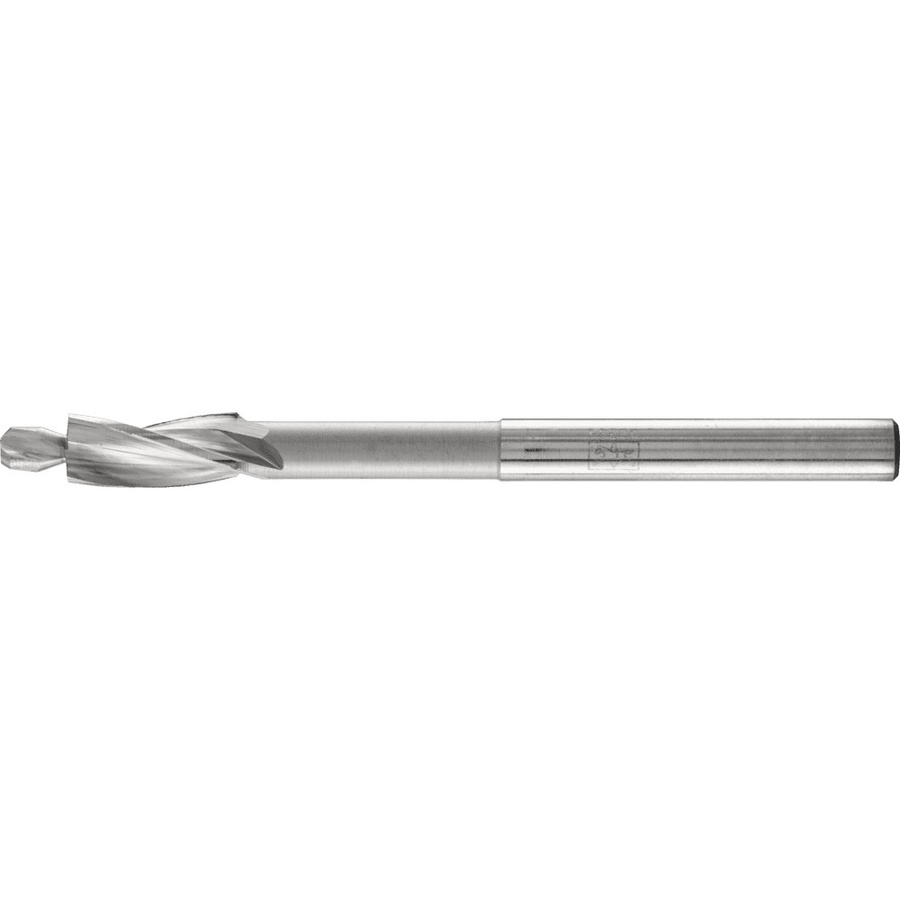 PFERD Flachsenker HSS mit Führungszapfen DIN 373, Durchmesser: 6,0 mm, Schaft-Durchmesser: 5 mm, Farbe: Silber - Bild 2