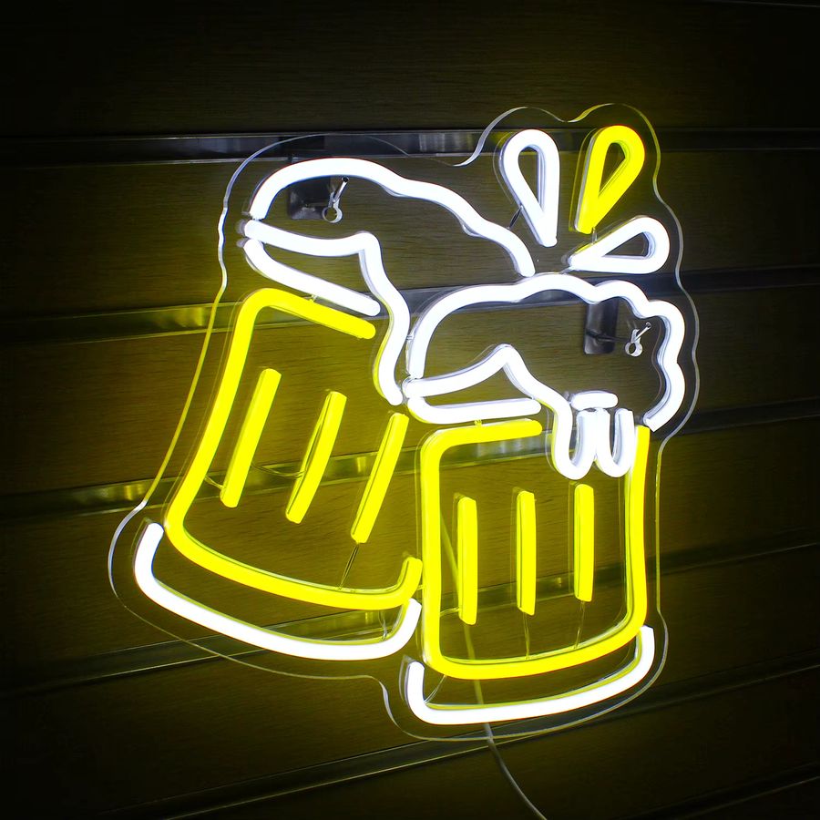 Wanxing Bier Prost Neon LED Zeichen zur Wanddekoration für Bar und Party - Bild 3