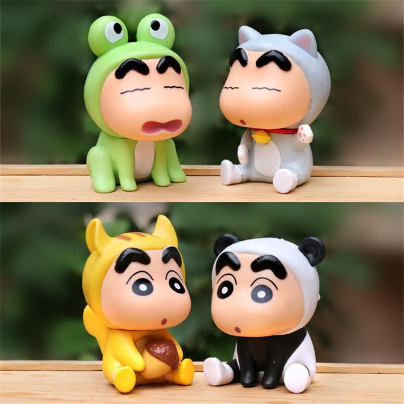 Fashnics Crayon ShinChan Action Figuren 6-teiliges Set PVC 6cm - Bild 2