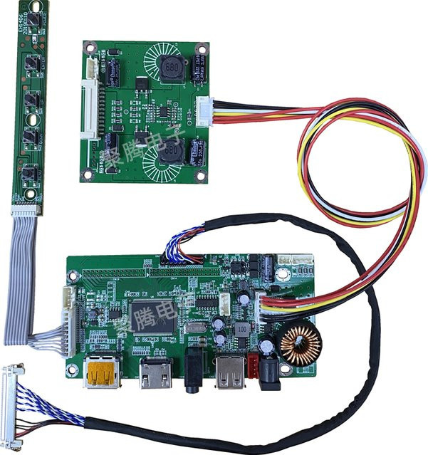 GIVIFENI HDMI zu eDP Steuerplatinen-Kit für LM270WQ1-SDC2, LM270WQ1-SDA2 und LM270WQ1-SDE3 LCD-LED-Bildschirme, Farbe: Grün, Auflösung: QHD (1440p), 27 Zoll - Bild 1