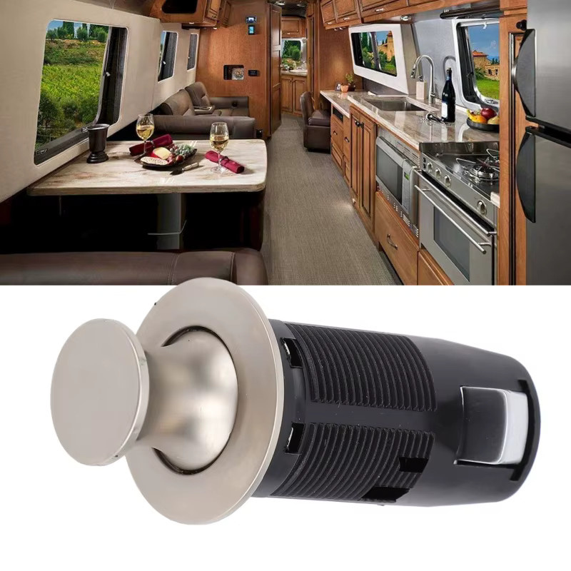 DOACT Schrank-Druckknopfschloss für Wohnmobil und Yacht in stilvollem Design - Bild 5