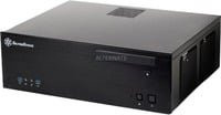 SilverStone GD04B Micro-ATX Desktop-Gehäuse in Schwarz mit USB 3.0 und USB-C - Bild 1