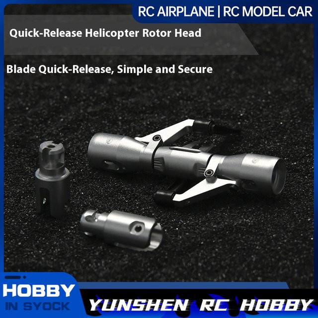 Flywing Fw450l Hubschrauber Upgrade Zubehör, Metall, Grau - Bild 1