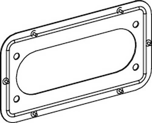 Schneider Electric KSB250DCZFL21 KSA Flanschplatte für FL21 Zugentlastungen für KSB250SF, DC, DD Kleinverteilerzubehör - Bild 1