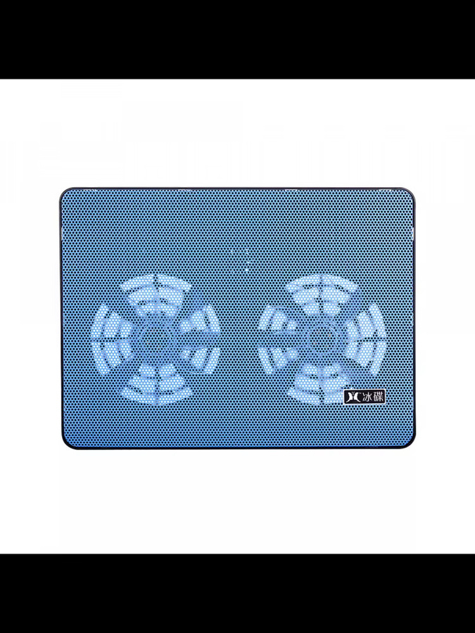 Hochleistungs-Laptop-Kühler von Arealer mit zwei Lüftern und zwei USB-Anschlüssen für Laptops bis 17 Zoll - Bild 6