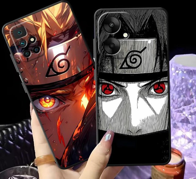 N-Naruto weiche Handyhülle für Xiaomi Redmi 14C 13C 10 A1 A2 Plus 9 A5 K40 K80 Pro A4 A3 12C in Schwarz und Multicolour - Bild 1
