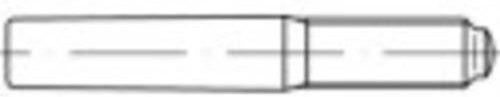 TOOLCRAFT Kegelstift aus Stahl, Durchmesser: 16 mm, Länge: 85 mm, 5er-Pack - Bild 1