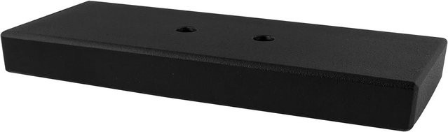 Simausrom Möbelfuß aus Edelstahl in Schwarz Matt, Breite: 40 mm, Länge: 100 mm - Bild 1