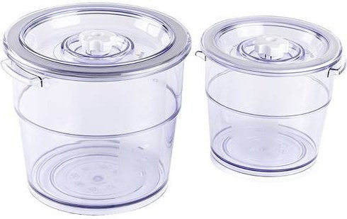 Magic Vac SET 2 EXECUTIVE Vakuumbehälter Set, transparent, 2 l und 4 l - Bild 1