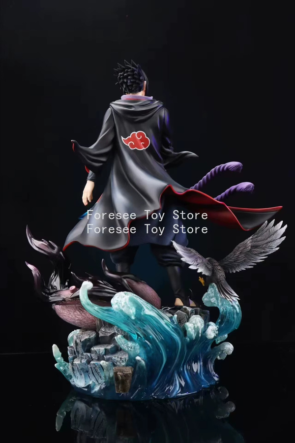 Bandai Naruto Uchiha Sasuke Anime-Figur, 34-38cm, mit Doppelkopf und -händen - Bild 3