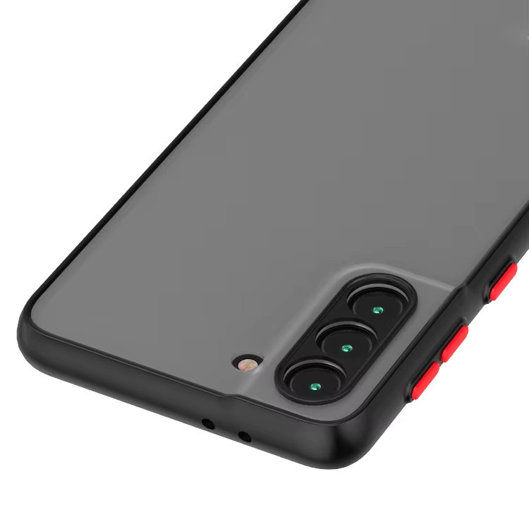 ARMOR Stoßfeste Hülle für Samsung Galaxy A15 A25 A35 A55 A16 A26 A36 A56 A14 A24 A34 A54 A52 A53 5G, Matt Transparente Harte PC-Abdeckung, Blau - Bild 3