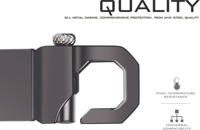 KRY USB-Flash-Laufwerk 2.0 aus Metall in Silber und Grau - Bild 1