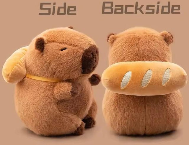 Capybara Plüsch Verwandlung Puppen, Kuscheltier, ab 14 Jahren - Bild 1