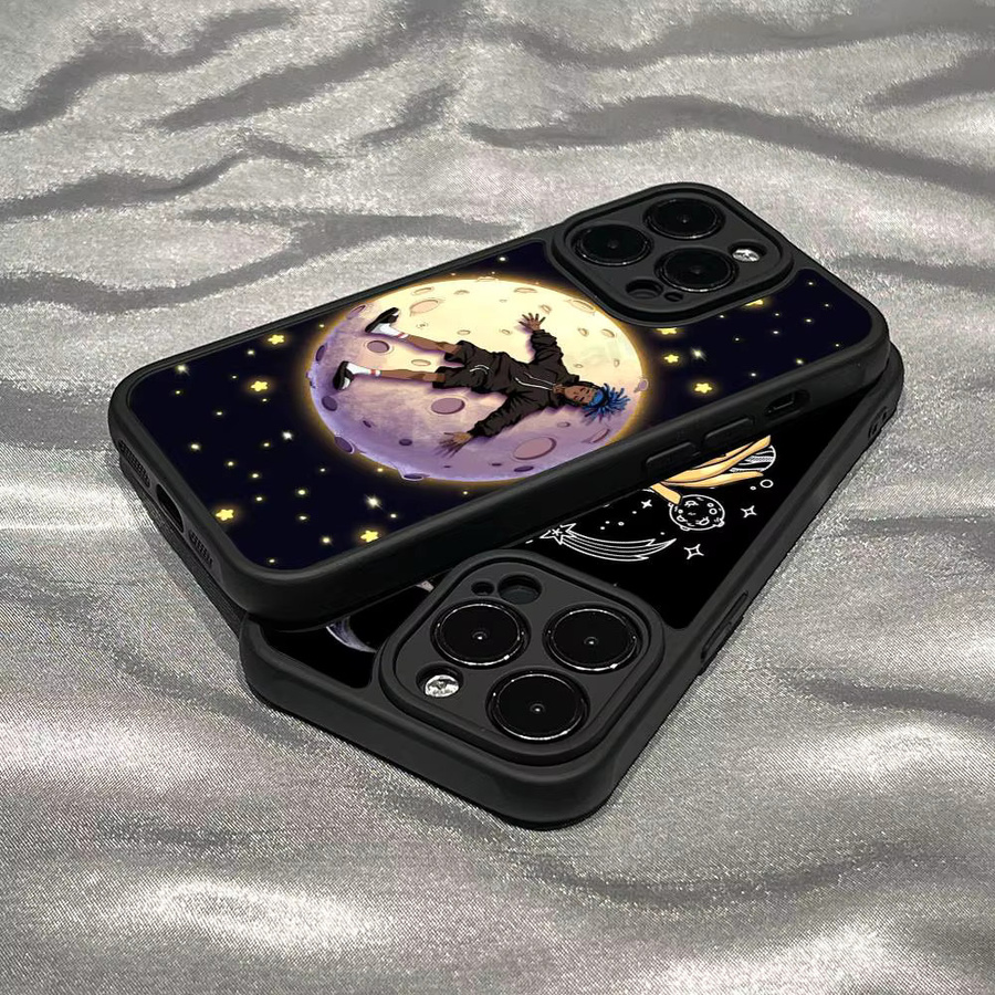 Singer J-Juice WRLD Stoßfeste Candy-Rückabdeckung für iPhone 11 bis iPhone 17 Pro Max in Multicolour - Bild 5