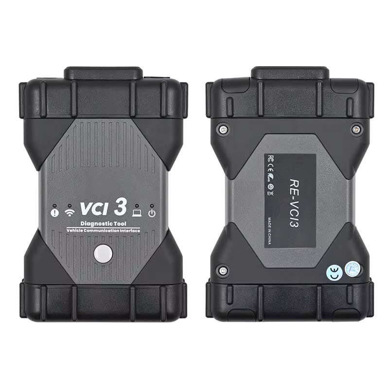 YIQIXIN OBD2 Scanner Renault VCI3 RE 1:1 Diagnosewerkzeug für K-Line Programmierung Schwarz - Bild 3