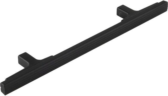 Alles im Griff Möbelgriff Francis Bar in Schwarz Matt, Breite: 128 mm, Höhe: 210 mm - Bild 1