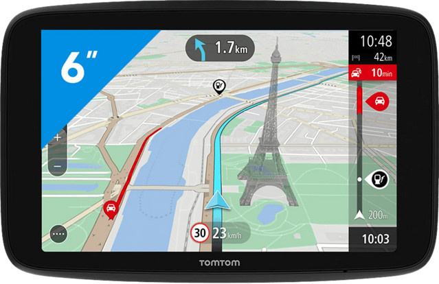TomTom Go Superior 6 GPS Navigationsgerät mit Weltkarten in Schwarz - Bild 1