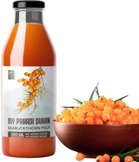 Mein Pahadi Dukan Sanddorn Fruchtfleischkonzentrat 300 ml - Bild 1