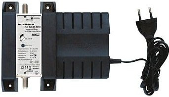 Kreiling Hausanschlussverstärker KR 30/30 BKV 30DB BK in Schwarz - Bild 1